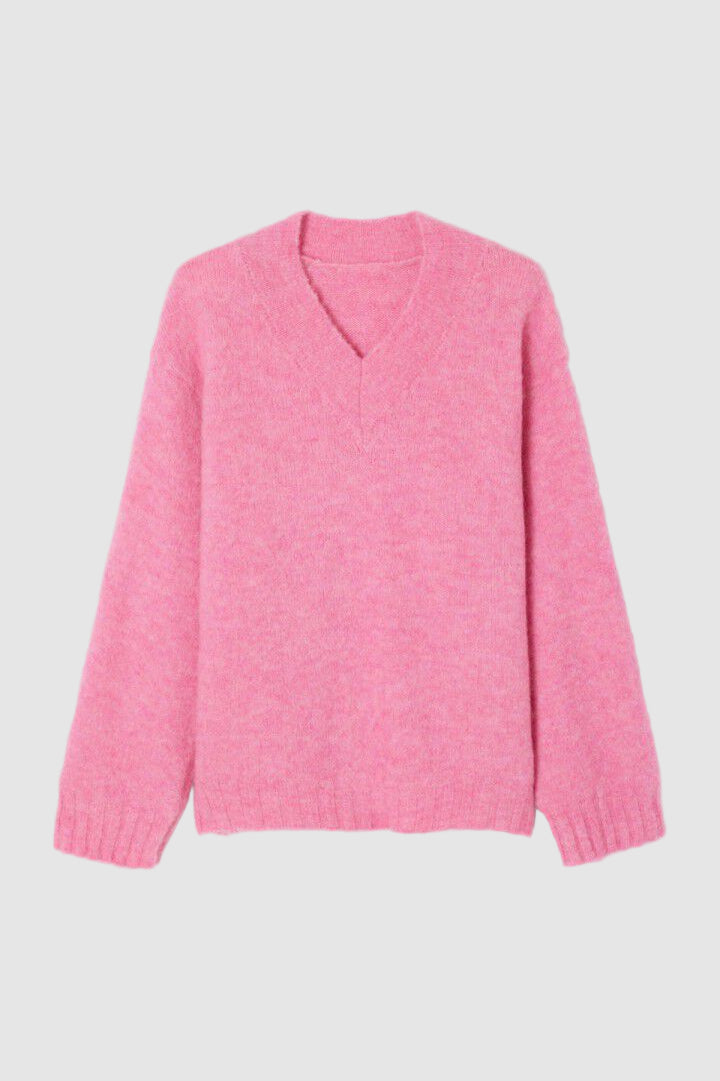 AMERICAN VINTAGE Maglione - Antracite/Rose