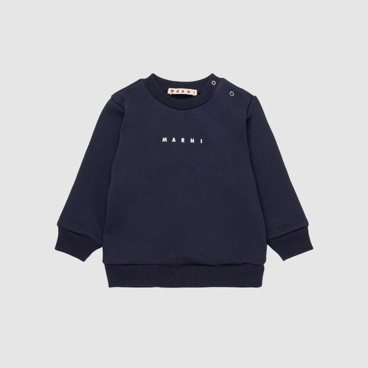 MARNI KID felpa - Blu/grigio