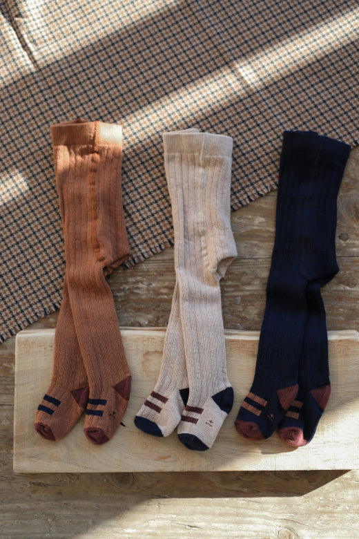 1+INTHEFAMILY Calze - Blu/Bordeaux/tortora