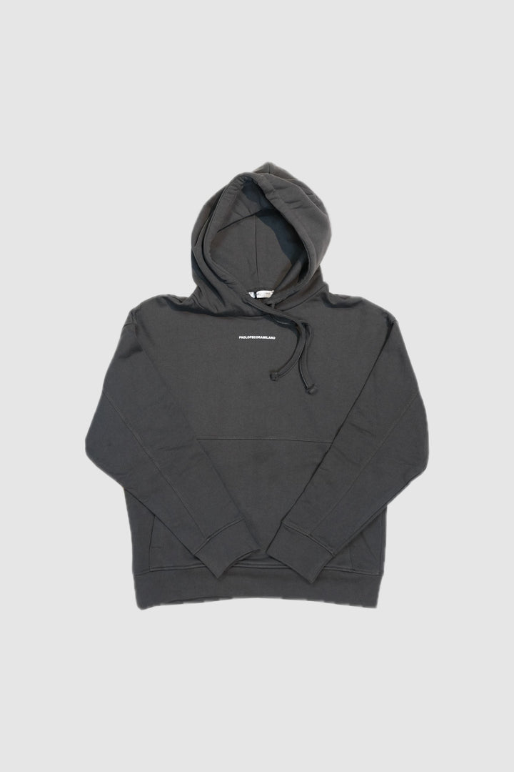 PAOLO PECORA Felpa con cappuccio - Grigio