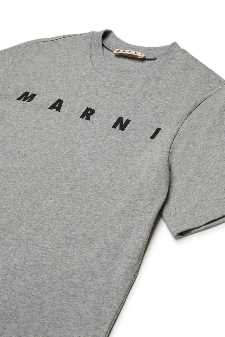MARNI KID T-shirt - bianco/grigio
