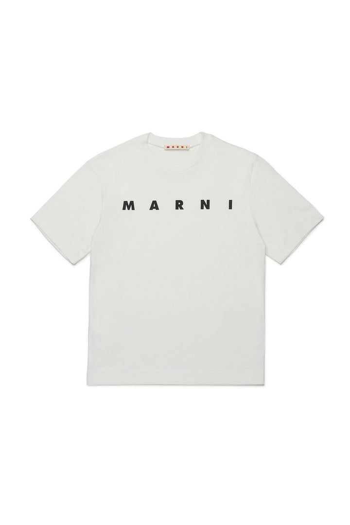 MARNI KID T-shirt - bianco/grigio