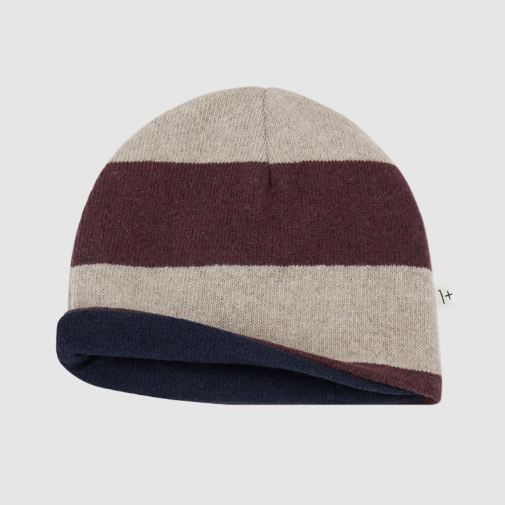 1+INTHEFAMILY Cappello reversibile - Bordeaux/Marrone