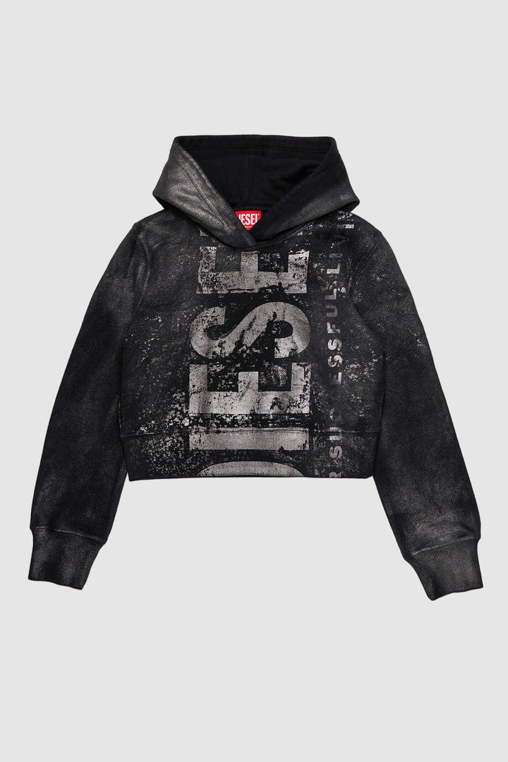 DIESEL KID FELPA RAGAZZA - NERA