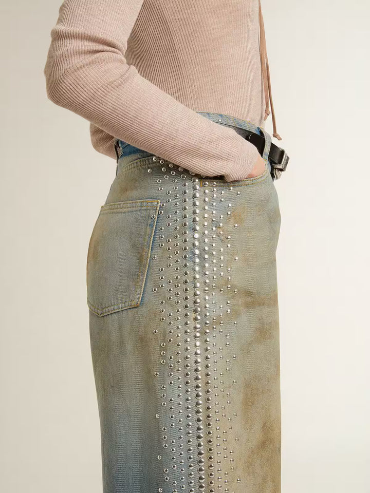 GOLDEN GOOSE JEANS - BLU