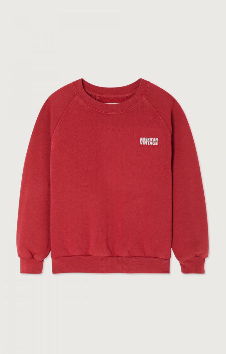 AMERICAN VINTAGE KID Felpa - Rosso/Navy