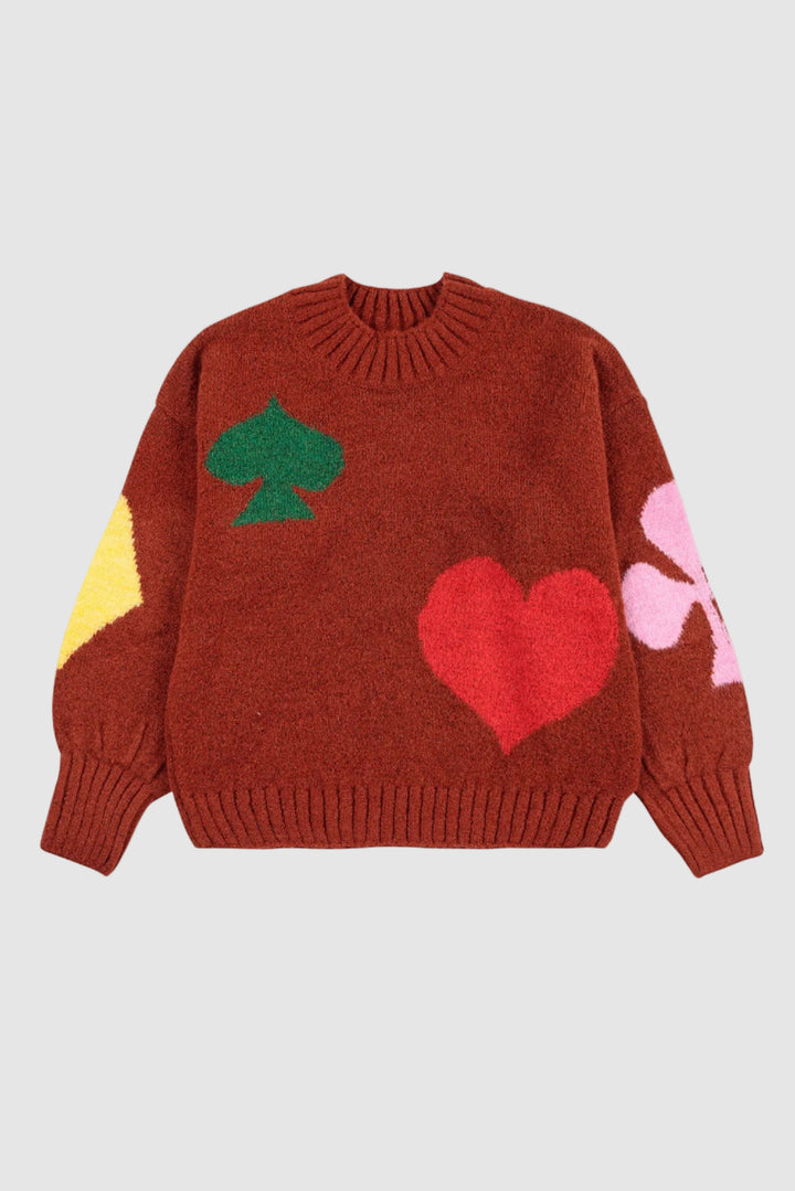 BOBO CHOSES MAGLIONE - BORDEAUX